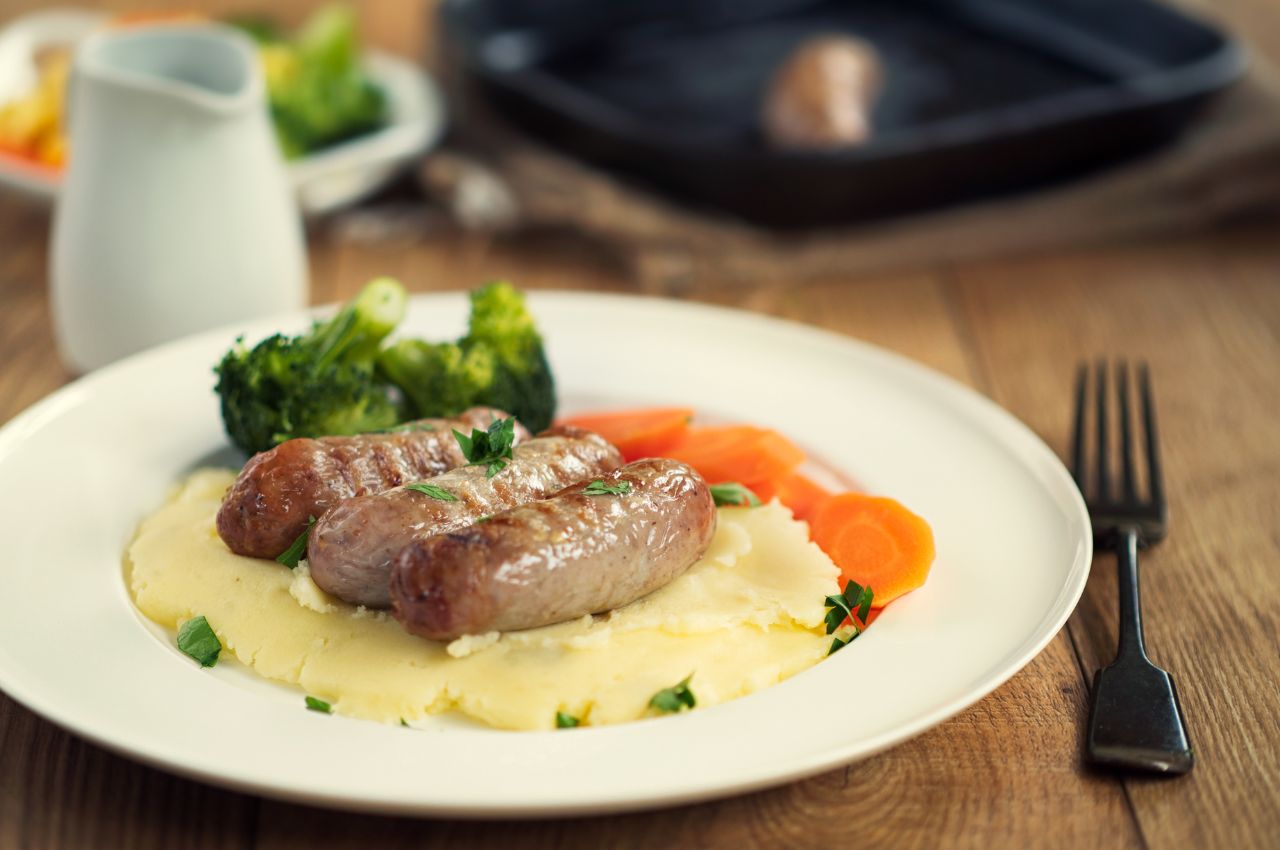 香腸佐薯泥 Bangers and Mash