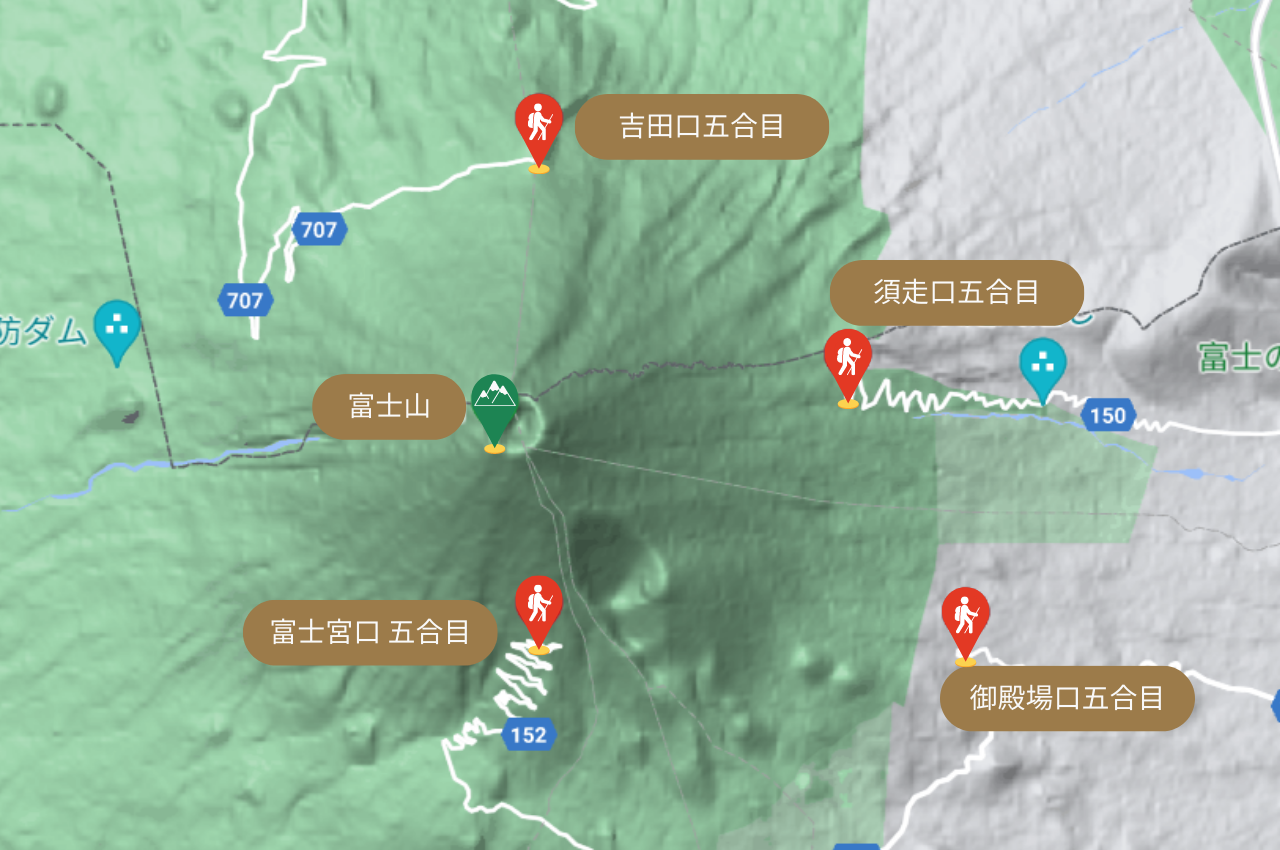富士山登山口