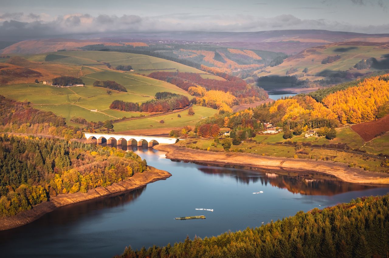 秋天的 Ladybower