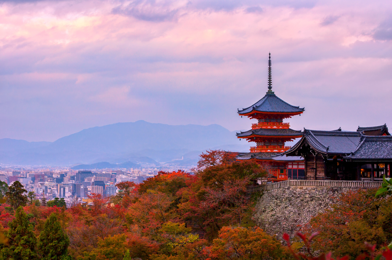 京都 楓葉景點 清水寺