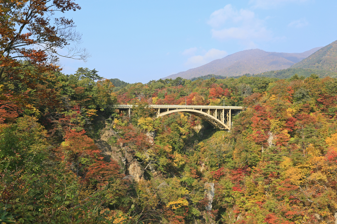 宮城 賞楓 鳴子峽